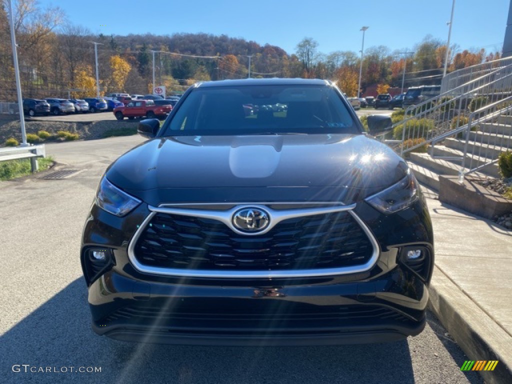 2021 Highlander LE AWD - Opulent Amber / Black photo #11