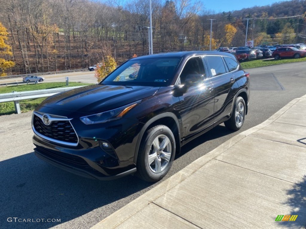 2021 Highlander LE AWD - Opulent Amber / Black photo #12