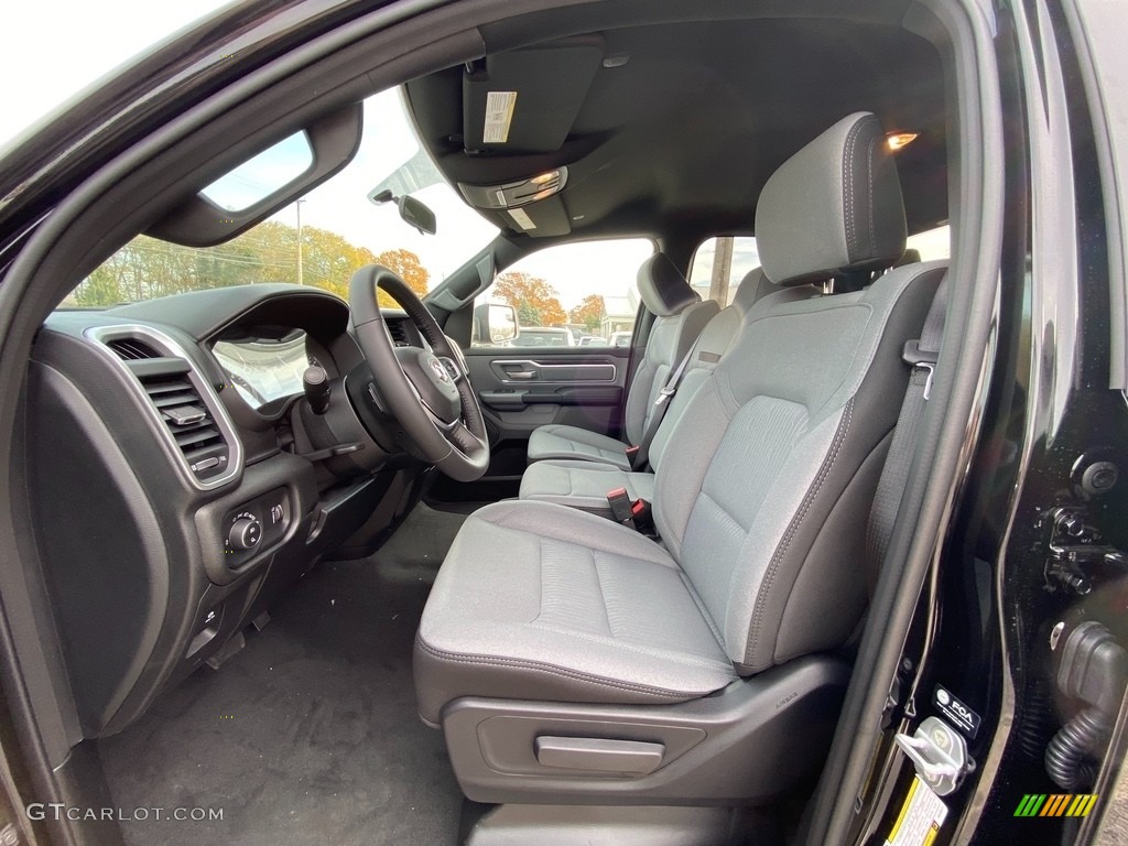 Diesel Gray/Black Interior 2021 Ram 1500 Big Horn Quad Cab 4x4 Photo #140149968