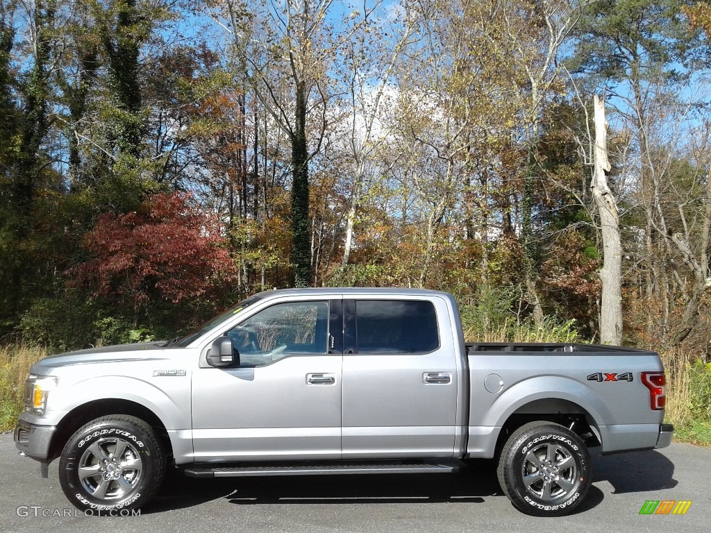 Iconic Silver 2020 Ford F150 XLT SuperCrew 4x4 Exterior Photo #140150683