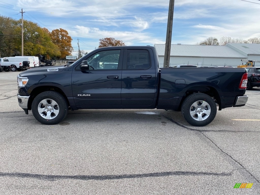 Maximum Steel Metallic 2021 Ram 1500 Big Horn Quad Cab 4x4 Exterior Photo #140150688