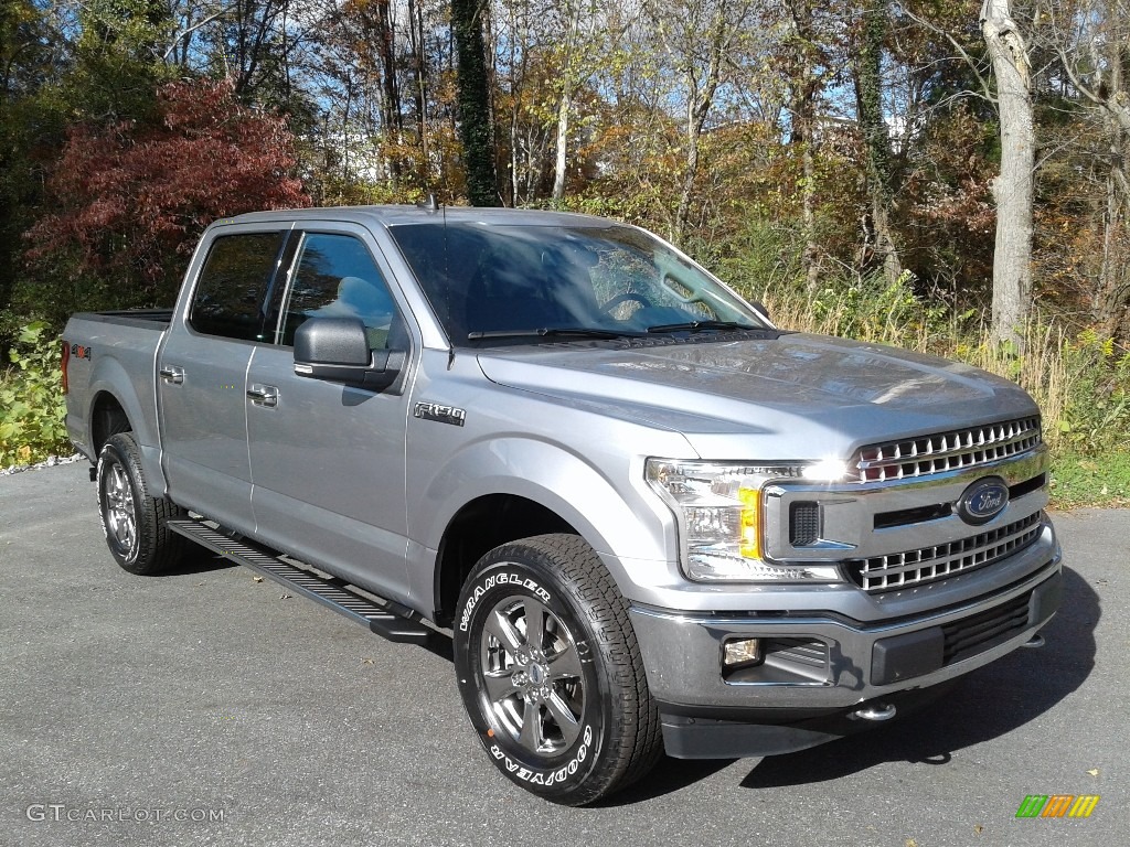Iconic Silver 2020 Ford F150 XLT SuperCrew 4x4 Exterior Photo #140150763