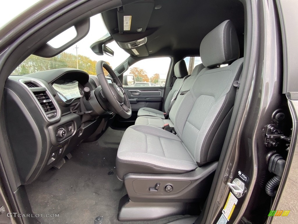 Diesel Gray/Black Interior 2021 Ram 1500 Big Horn Crew Cab 4x4 Photo #140150817