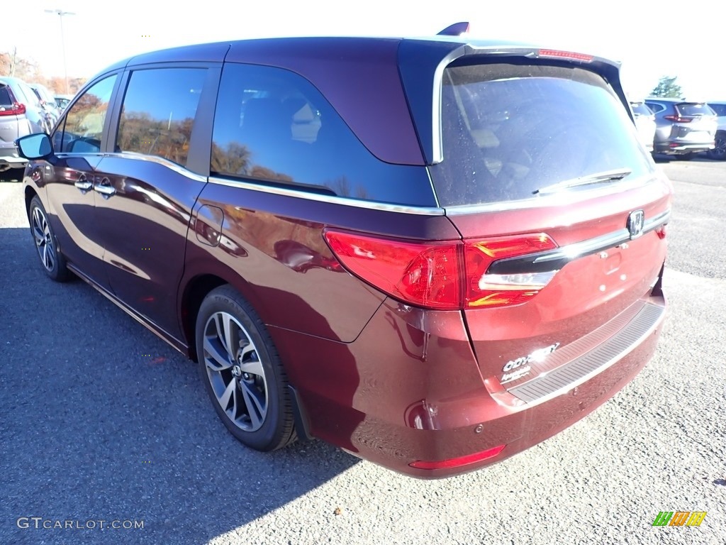 2021 Odyssey Touring - Deep Scarlet Pearl / Beige photo #3