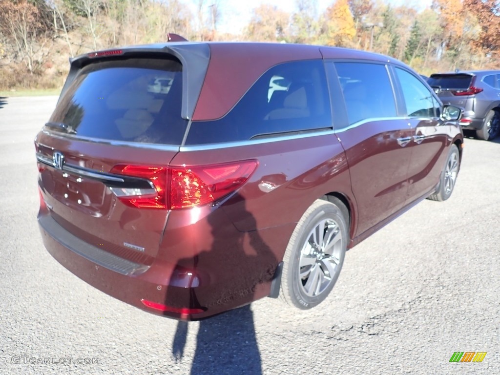 2021 Odyssey Touring - Deep Scarlet Pearl / Beige photo #5