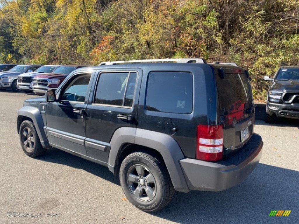 2010 Liberty Renegade 4x4 - Brilliant Black Crystal Pearl / Dark Slate Gray photo #1