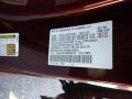  2021 Odyssey Touring Deep Scarlet Pearl Color Code R561P