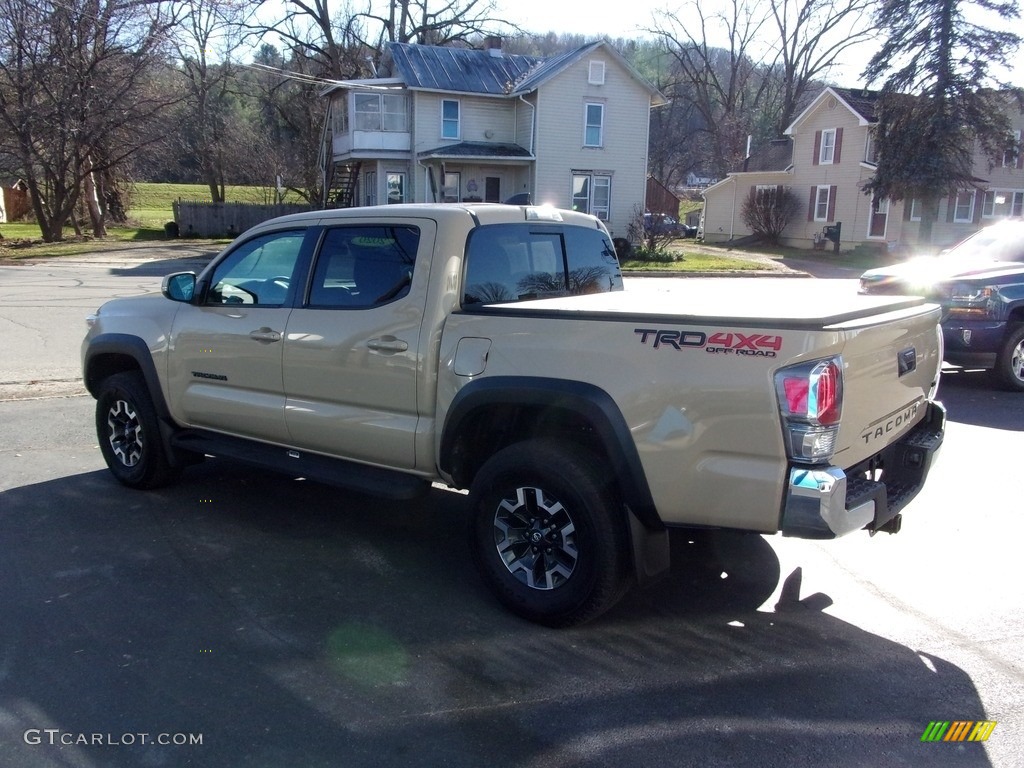 2020 Tacoma TRD Off Road Double Cab 4x4 - Quicksand / Black photo #6