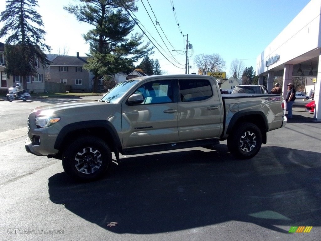 2020 Tacoma TRD Off Road Double Cab 4x4 - Quicksand / Black photo #7