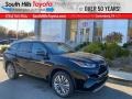 2021 Midnight Black Metallic Toyota Highlander Hybrid Platinum AWD  photo #1