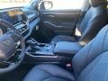 Black 2021 Toyota Highlander Hybrid Platinum AWD Interior Color