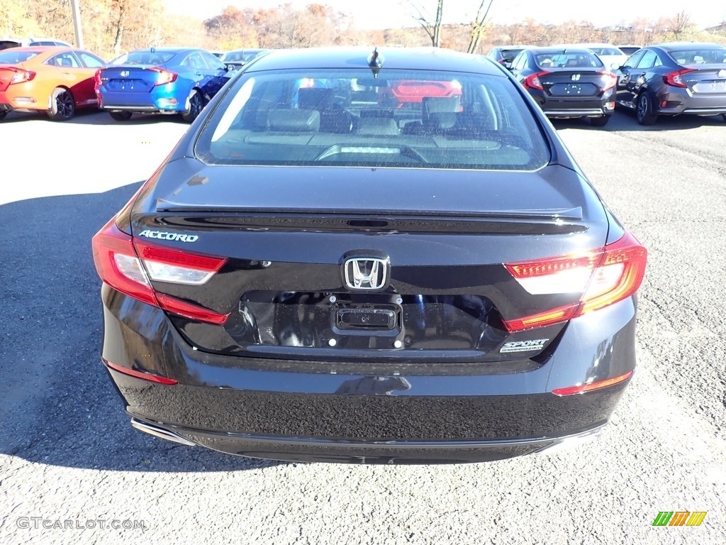 2021 Accord Sport SE - Crystal Black Pearl / Black photo #4