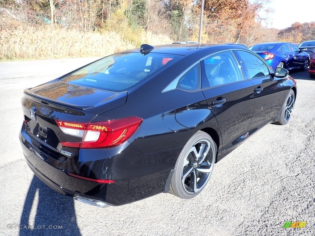 2021 Accord Sport SE - Crystal Black Pearl / Black photo #5