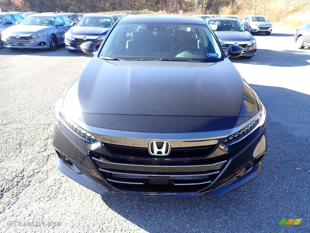 2021 Accord Sport SE - Crystal Black Pearl / Black photo #7