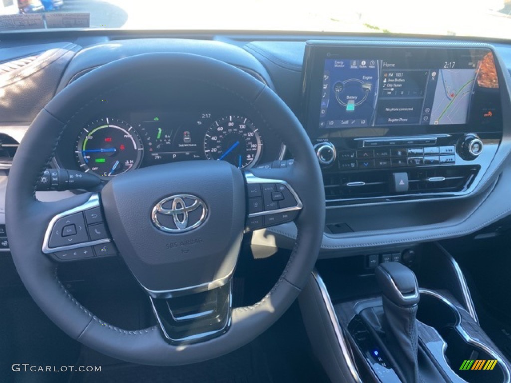 2021 Highlander Hybrid XLE AWD - Celestial Silver Metallic / Graphite photo #6