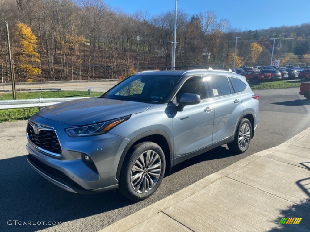 2021 Highlander Hybrid XLE AWD - Celestial Silver Metallic / Graphite photo #13