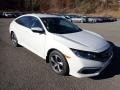 Platinum White Pearl - Civic LX Sedan Photo No. 6