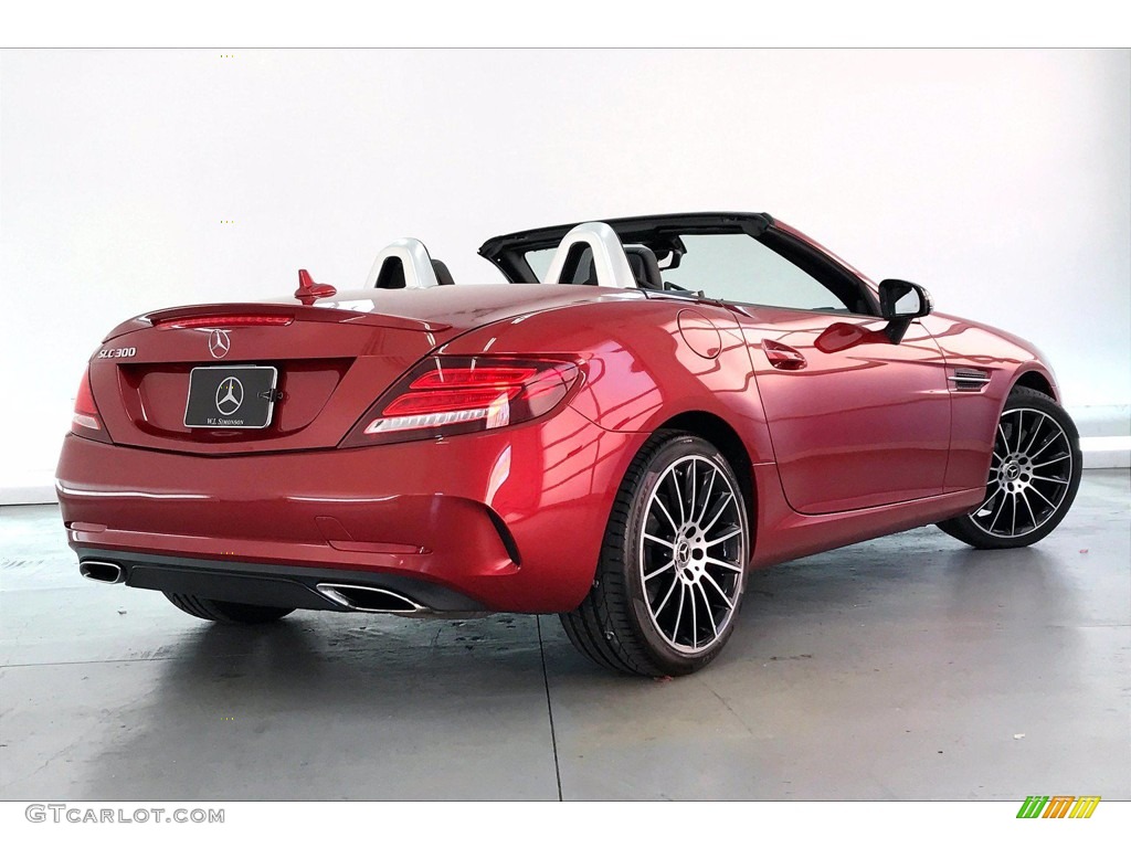 2018 SLC 300 Roadster - designo Cardinal Red Metallic / Black photo #13