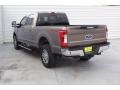 Stone Gray - F250 Super Duty Lariat Crew Cab 4x4 Photo No. 8
