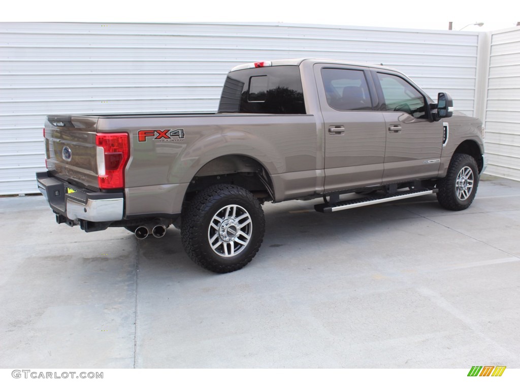 2019 F250 Super Duty Lariat Crew Cab 4x4 - Stone Gray / Black photo #11