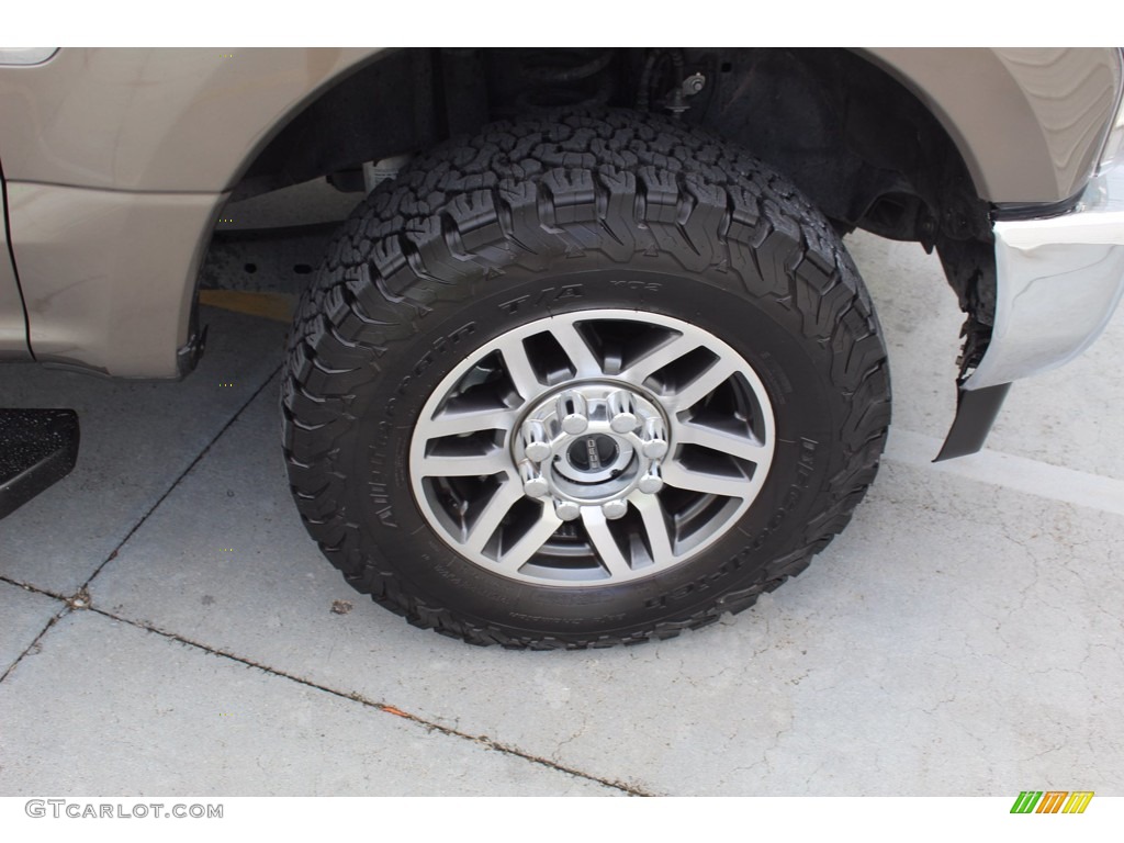 2019 F250 Super Duty Lariat Crew Cab 4x4 - Stone Gray / Black photo #13