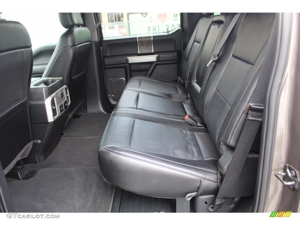 2019 F250 Super Duty Lariat Crew Cab 4x4 - Stone Gray / Black photo #24