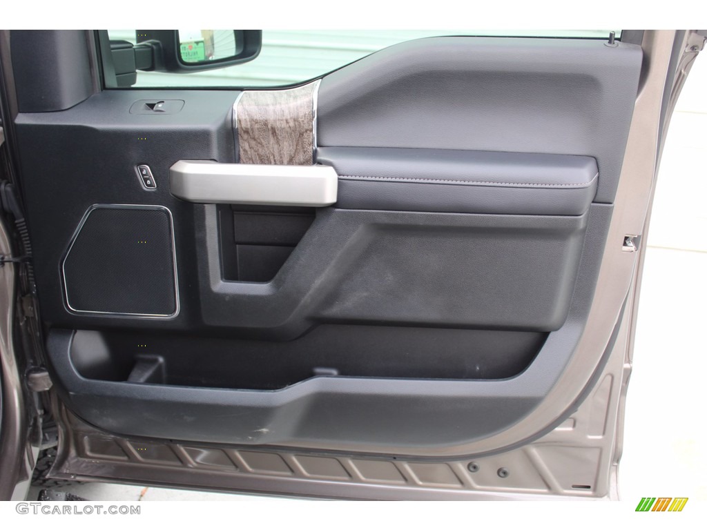 2019 F250 Super Duty Lariat Crew Cab 4x4 - Stone Gray / Black photo #30