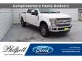 Oxford White 2019 Ford F250 Super Duty Lariat Crew Cab 4x4