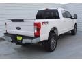 Oxford White - F250 Super Duty Lariat Crew Cab 4x4 Photo No. 10