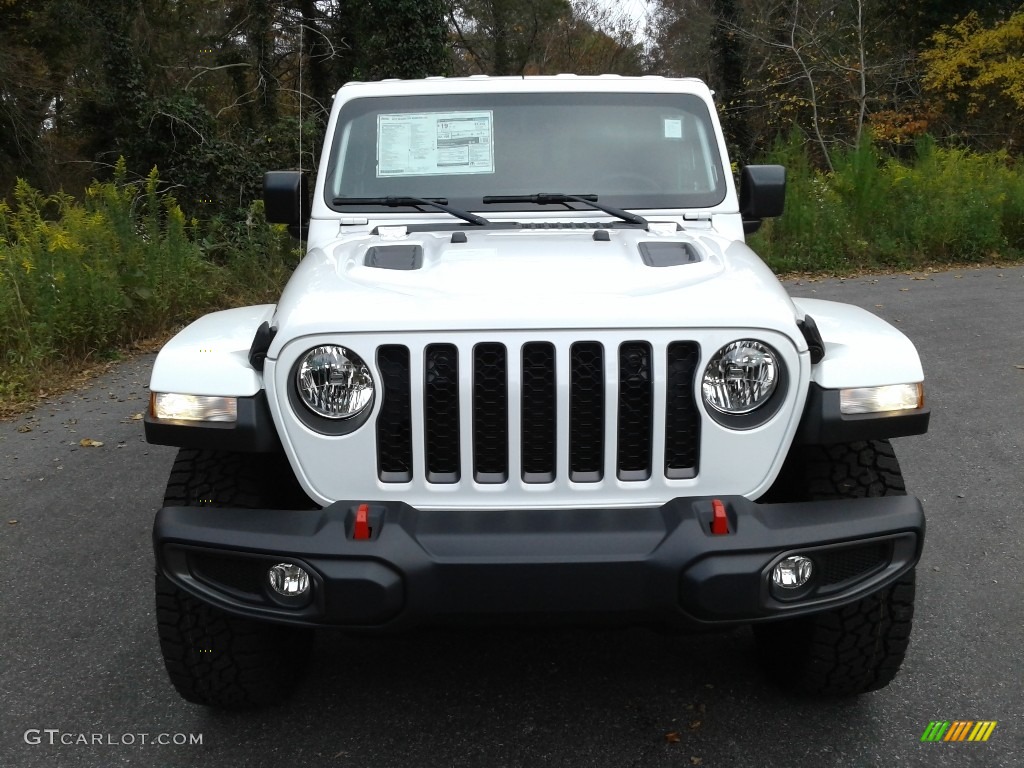 2021 Gladiator Rubicon 4x4 - Bright White / Black photo #3