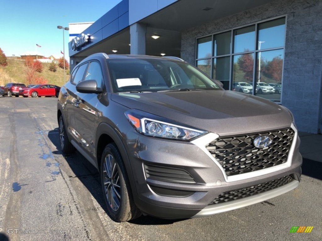 2021 Tucson SEL AWD - Magnetic Force / Gray photo #1