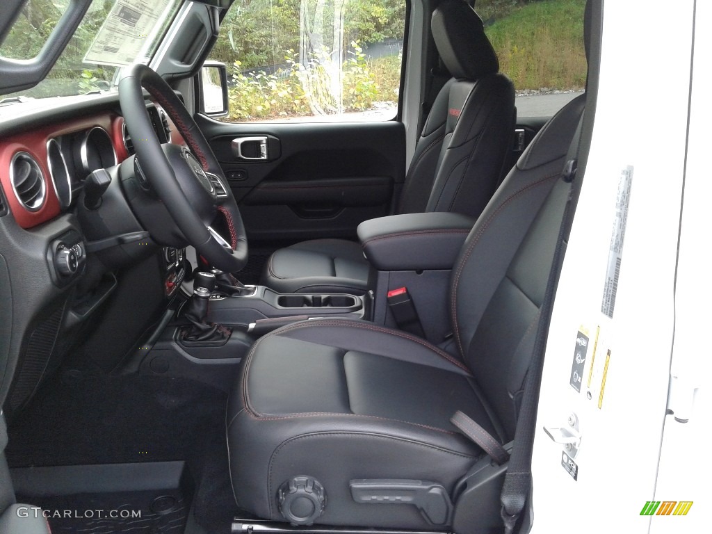 2021 Gladiator Rubicon 4x4 - Bright White / Black photo #11