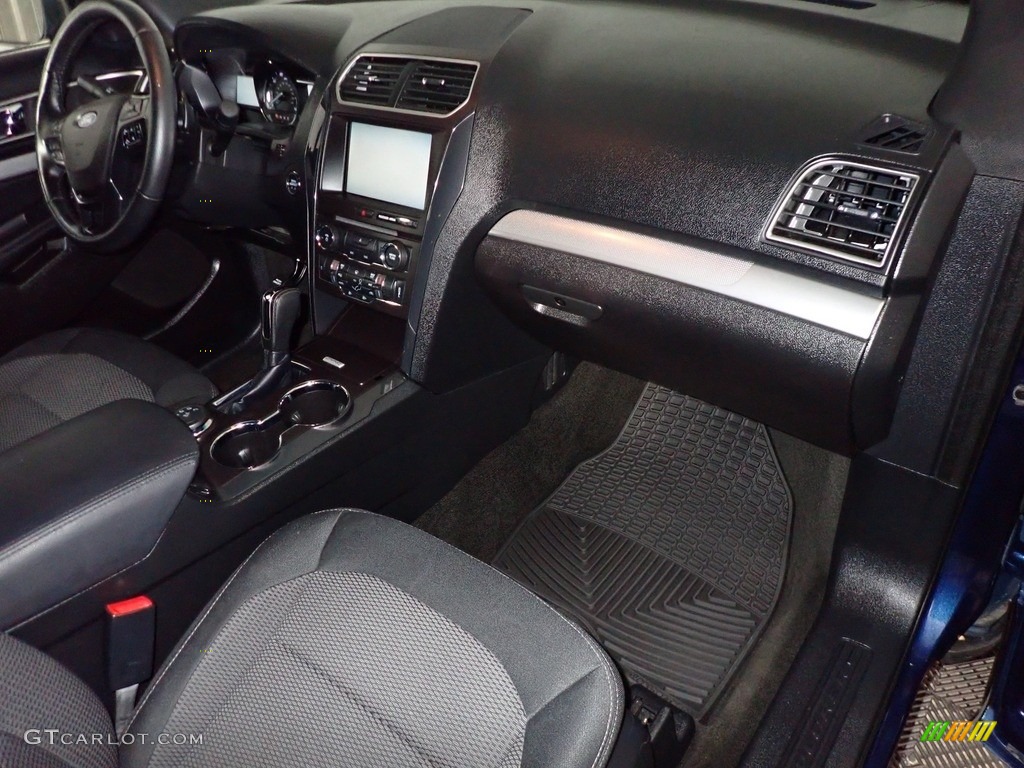 2016 Explorer XLT 4WD - Blue Jeans Metallic / Ebony Black photo #28
