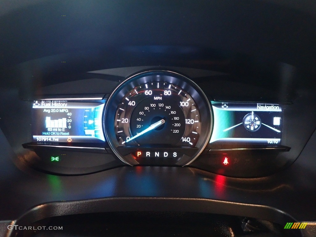 2016 Explorer XLT 4WD - Blue Jeans Metallic / Ebony Black photo #29