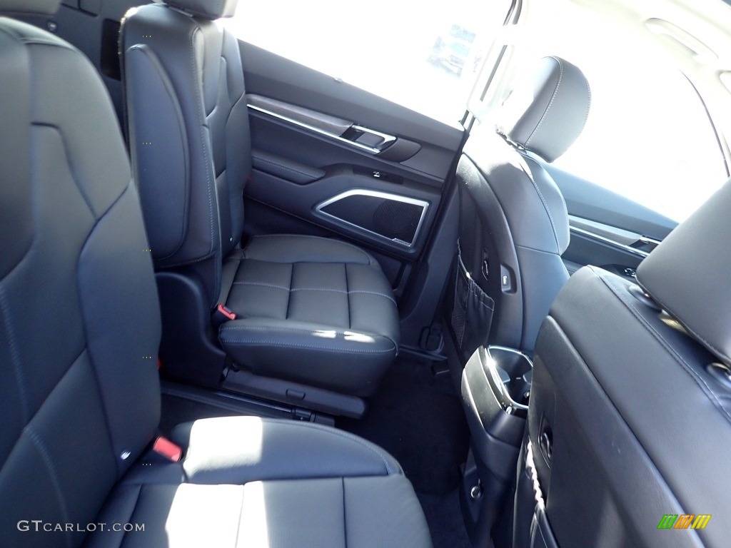 2021 Telluride EX AWD - Glacial White Pearl / Black photo #8