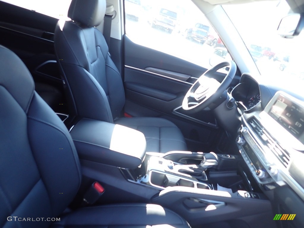 2021 Telluride EX AWD - Glacial White Pearl / Black photo #9