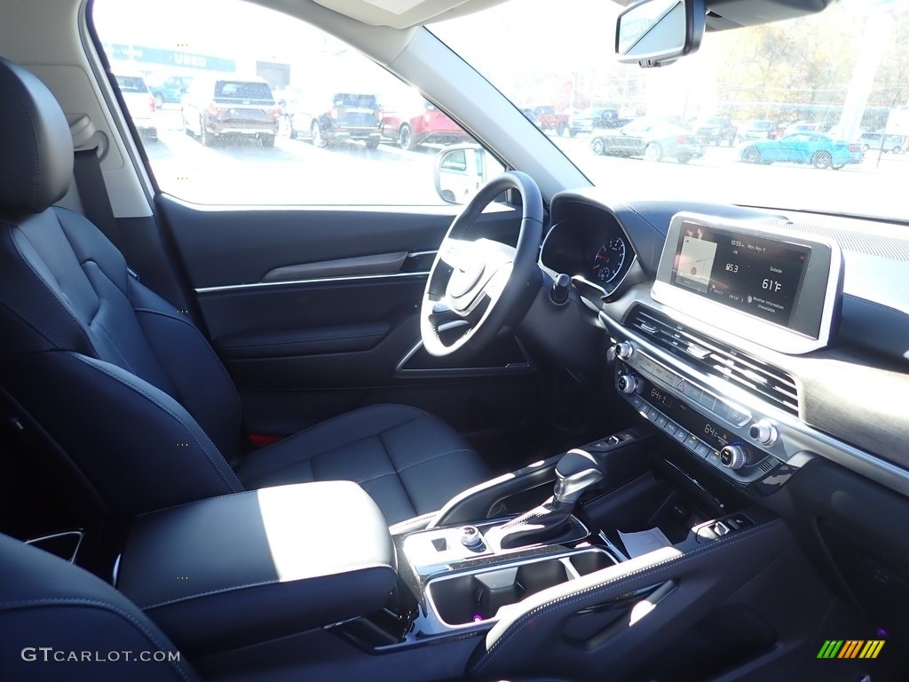 2021 Telluride EX AWD - Glacial White Pearl / Black photo #10