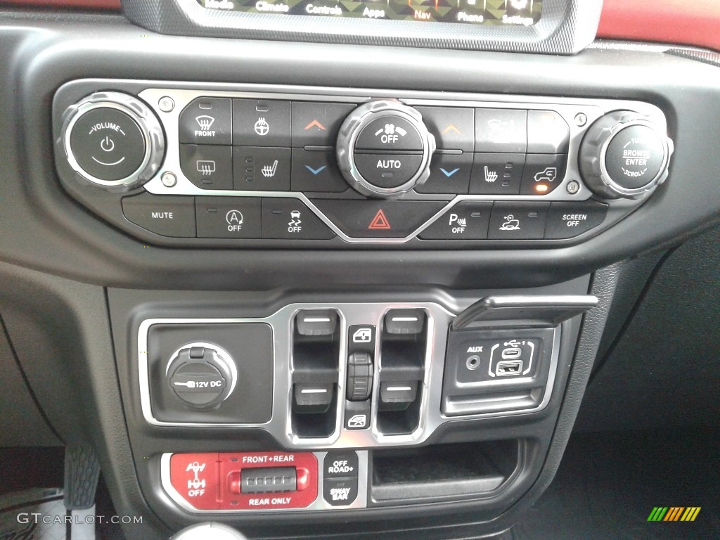 2021 Gladiator Rubicon 4x4 - Bright White / Black photo #27