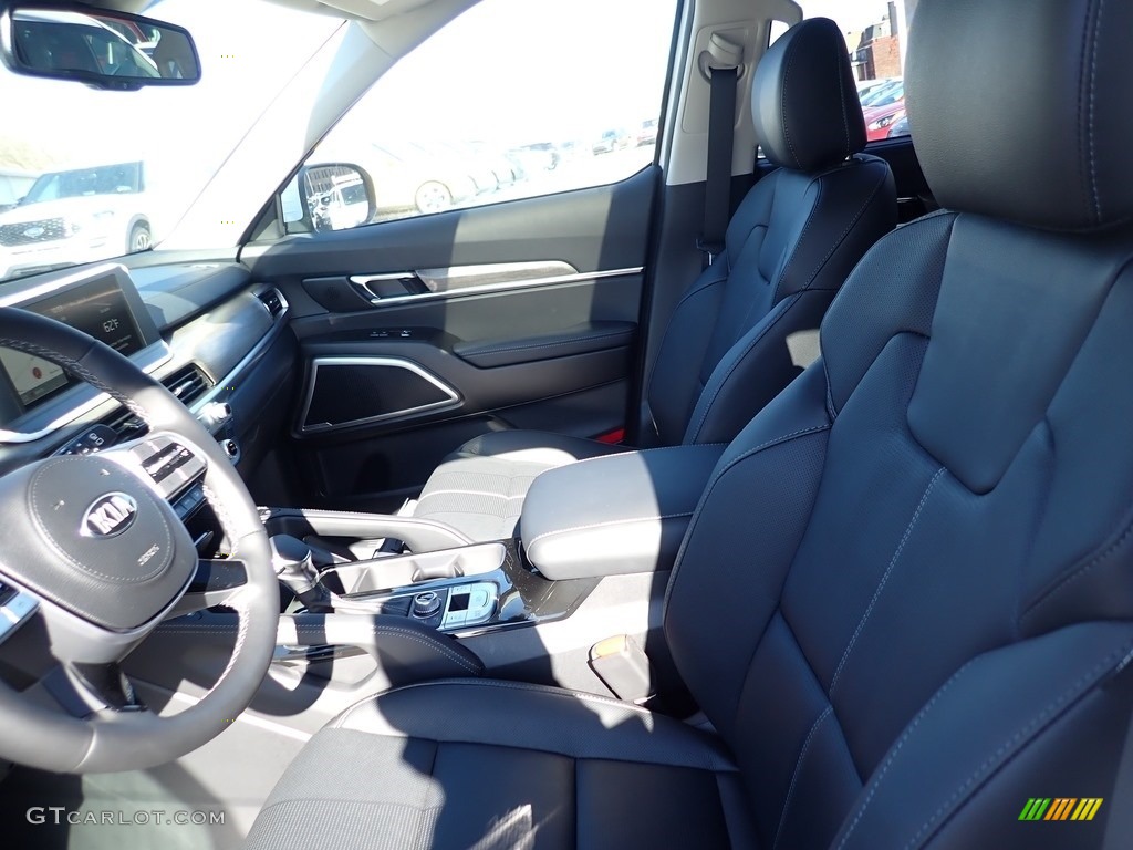 2021 Telluride EX AWD - Glacial White Pearl / Black photo #12