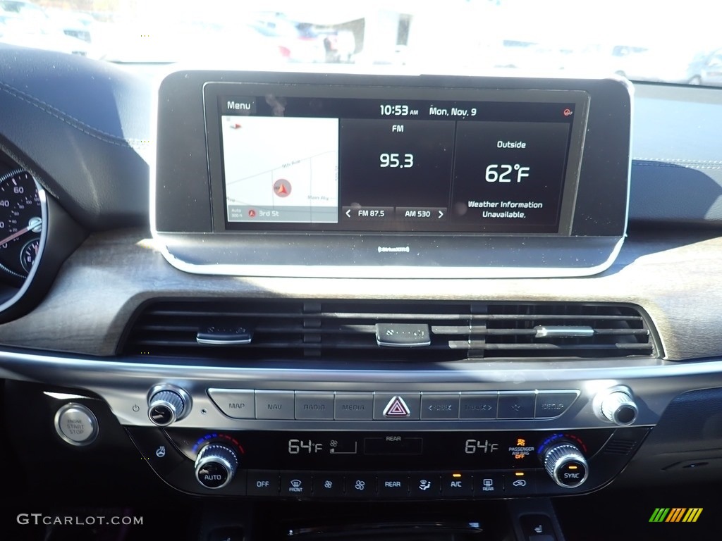 2021 Telluride EX AWD - Glacial White Pearl / Black photo #15