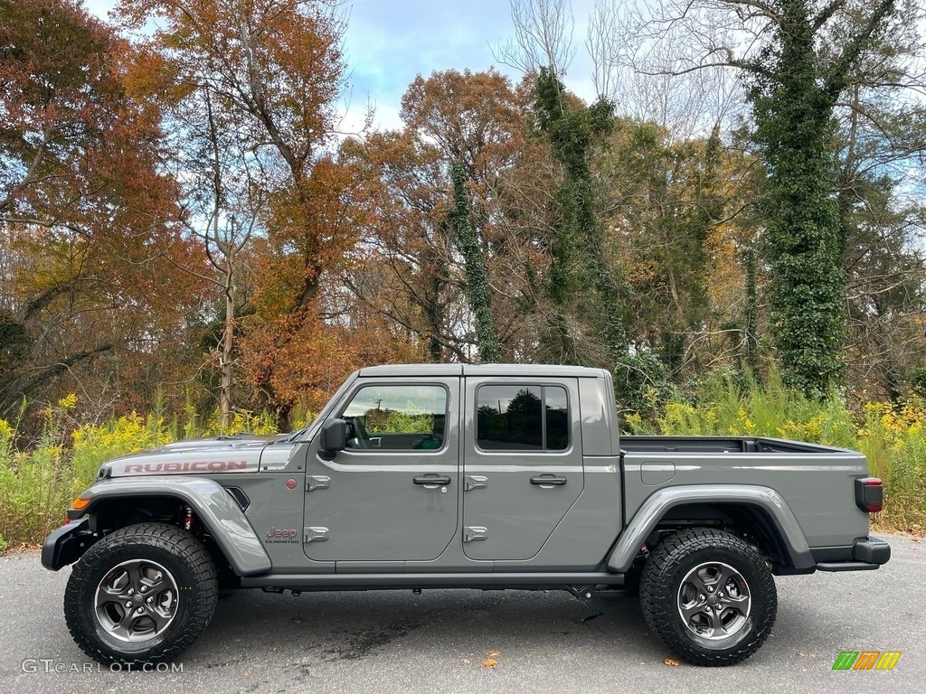 2021 Gladiator Rubicon 4x4 - Sting-Gray / Black photo #1