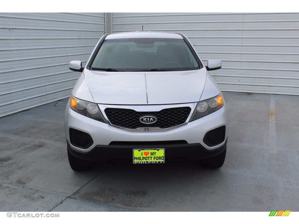 2011 Sorento LX - Bright Silver / Gray photo #3