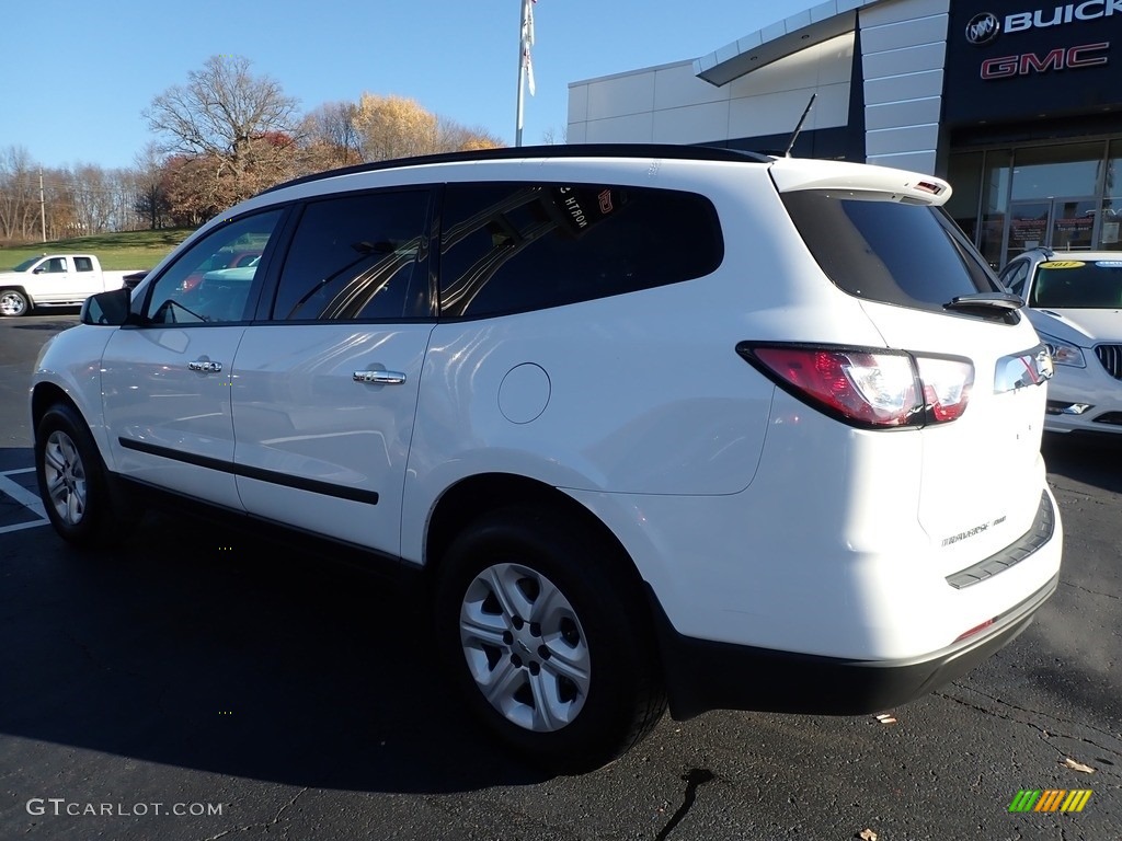 2017 Traverse LS AWD - Summit White / Dark Titanium/Light Titanium photo #12