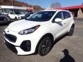 2021 Clear White Kia Sportage LX  photo #5