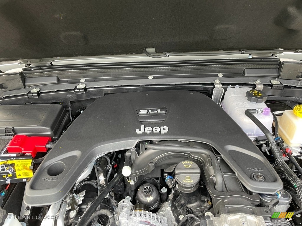 2021 Jeep Gladiator Rubicon 4x4 3.6 Liter DOHC 24-Valve VVT V6 Engine Photo #140156931