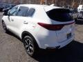 2021 Clear White Kia Sportage LX  photo #7