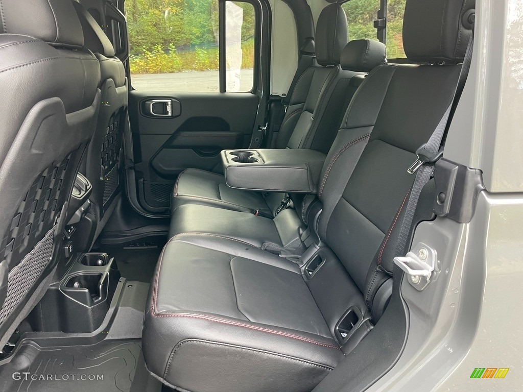 Black Interior 2021 Jeep Gladiator Rubicon 4x4 Photo #140157024