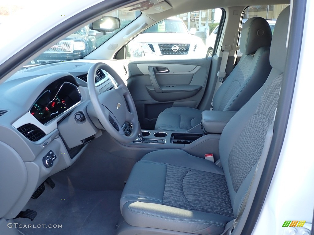 Dark Titanium/Light Titanium Interior 2017 Chevrolet Traverse LS AWD Photo #140157027