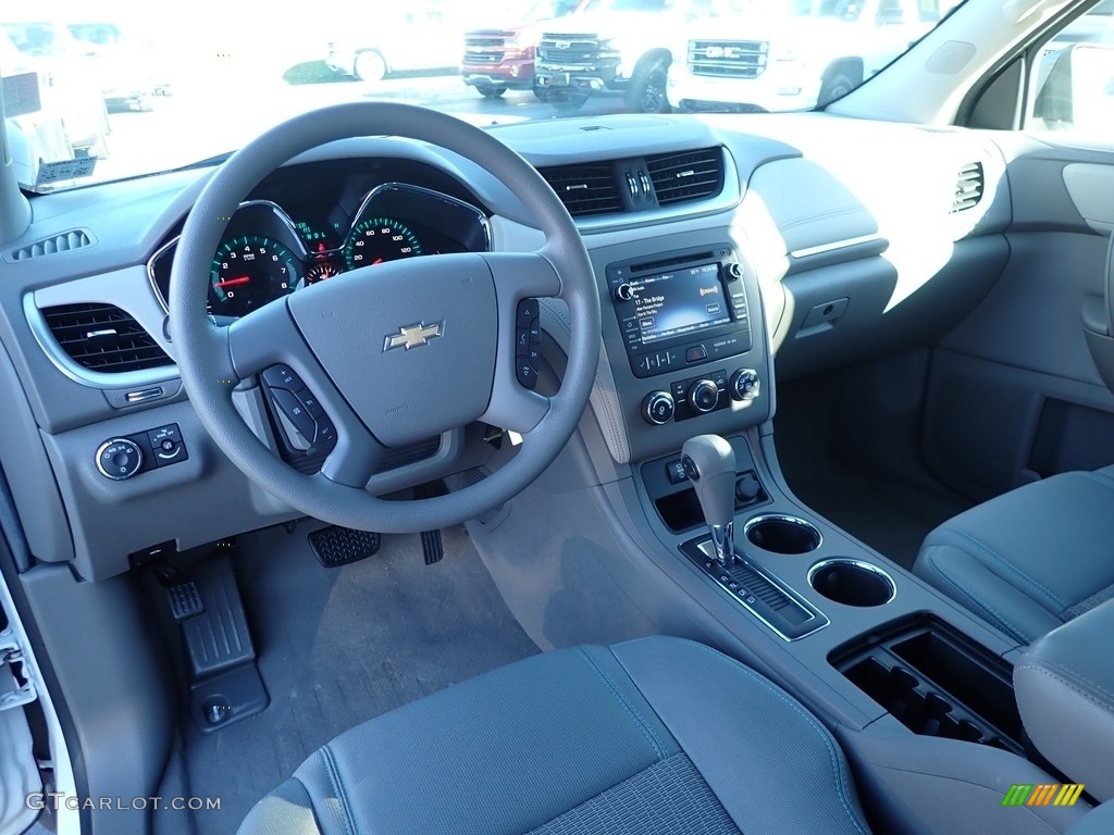 Dark Titanium/Light Titanium Interior 2017 Chevrolet Traverse LS AWD Photo #140157102