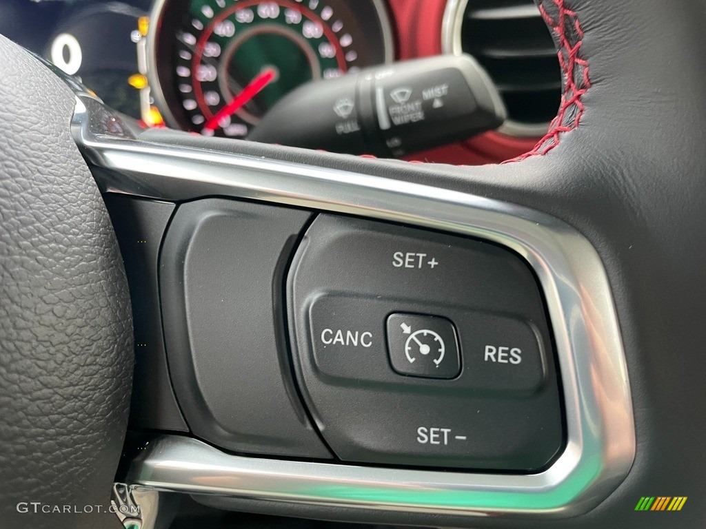 2021 Jeep Gladiator Rubicon 4x4 Black Steering Wheel Photo #140157183